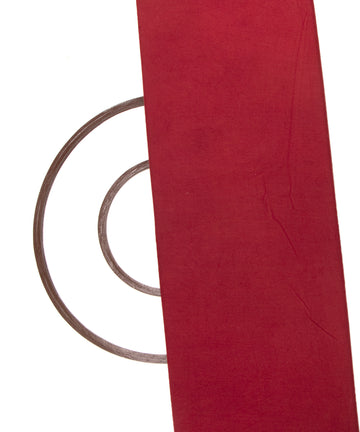 Maroon Colour Plain Hosiery Fabric
